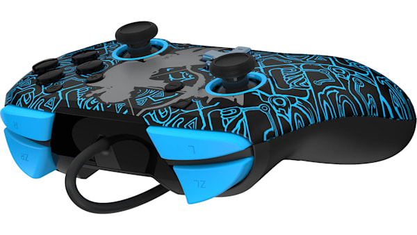 REMATCH Wired Controller Glow: Sheikah Shoot - Nintendo